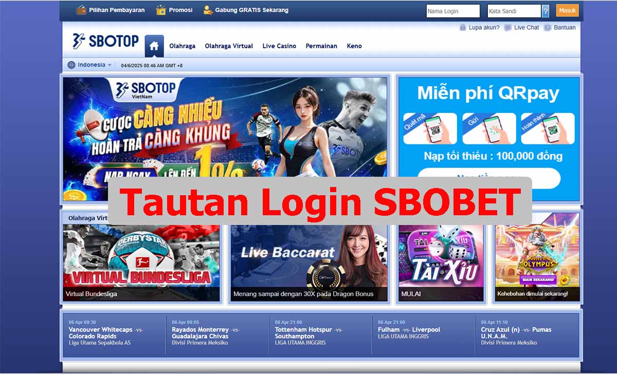 Daftar Tautan Terbaru untuk Masuk ke SBOBET Tanpa Blokir