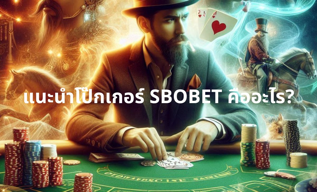 แนะนำโป๊กเกอร์ SBOBET คืออะไร? แนะนำโป๊กเกอร์ SBOBET คืออะไร?